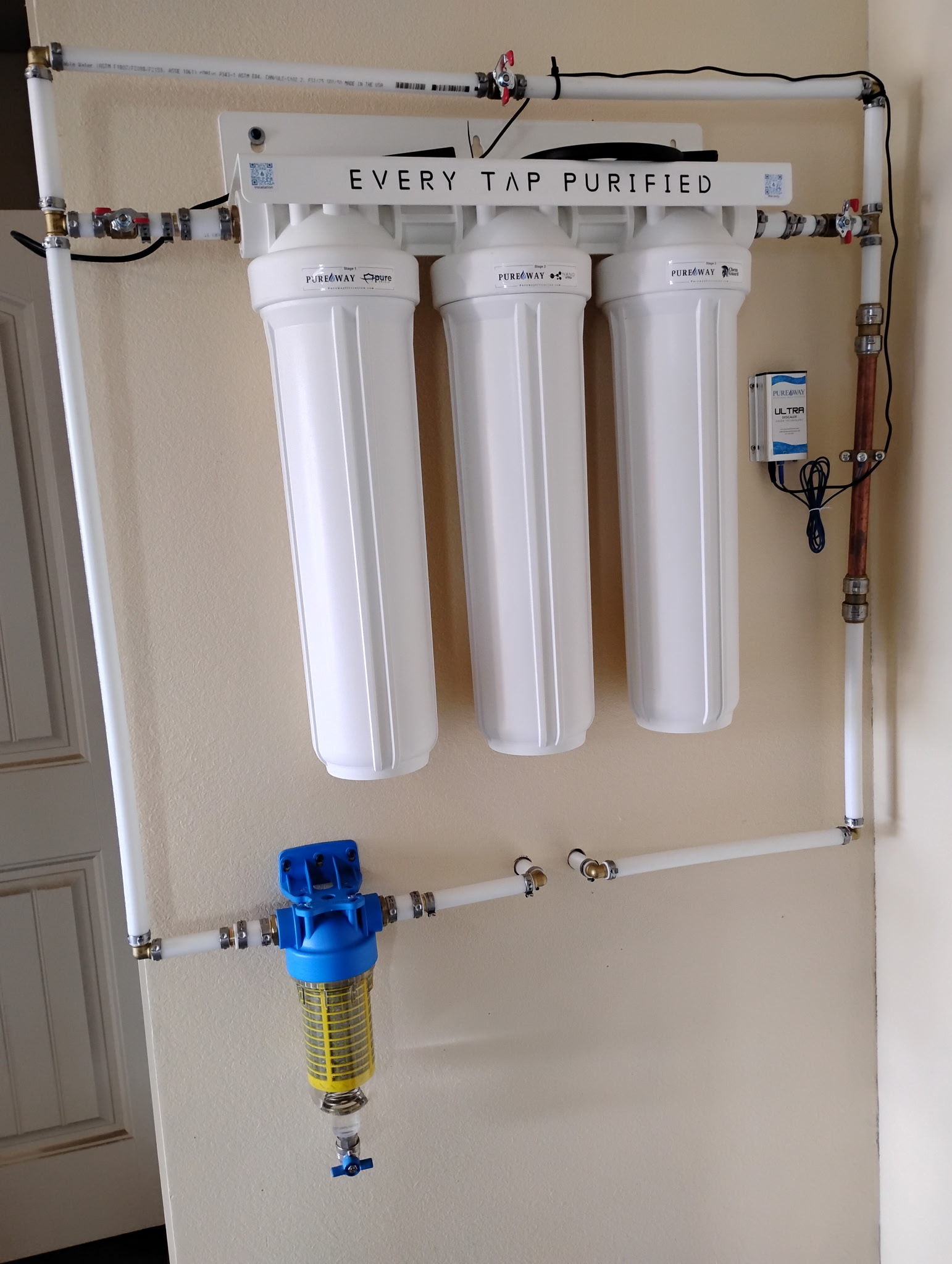 Full Customized system installed in customer's home.